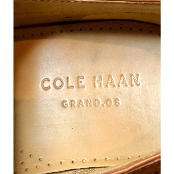 Cole Haan Mens Cambridge Oxford Wingtip Dress Shoes C12915 Brown Leather Size 11 main image 9